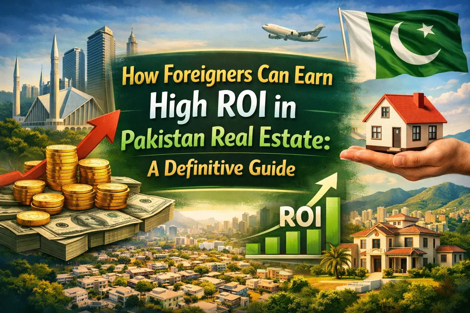 How Foreigners Can Earn High ROI in Pakistan Real Estate