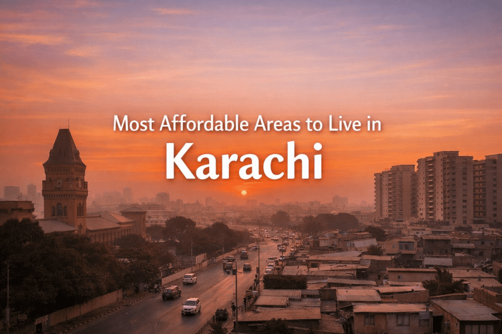 affordable areas to live in karachi