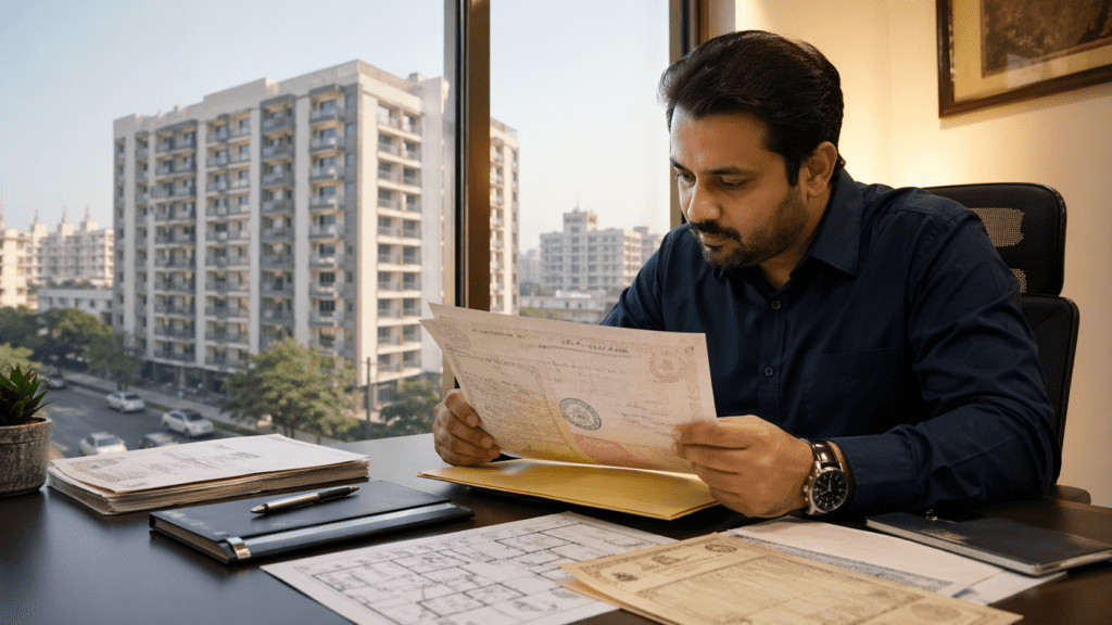 how to verify property documents before buying in Karachi