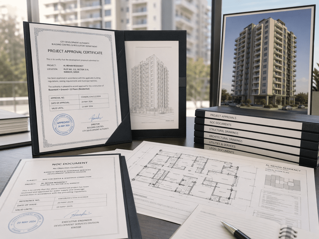 SBCA approval check before buying property in Karachi