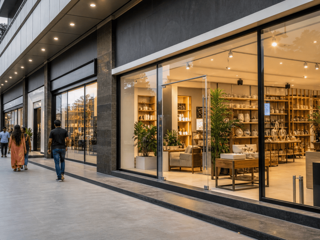 Retail commercial property in Karachi