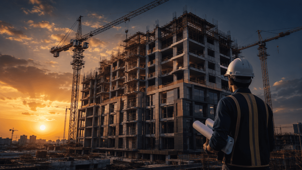 New project in Karachi under construction