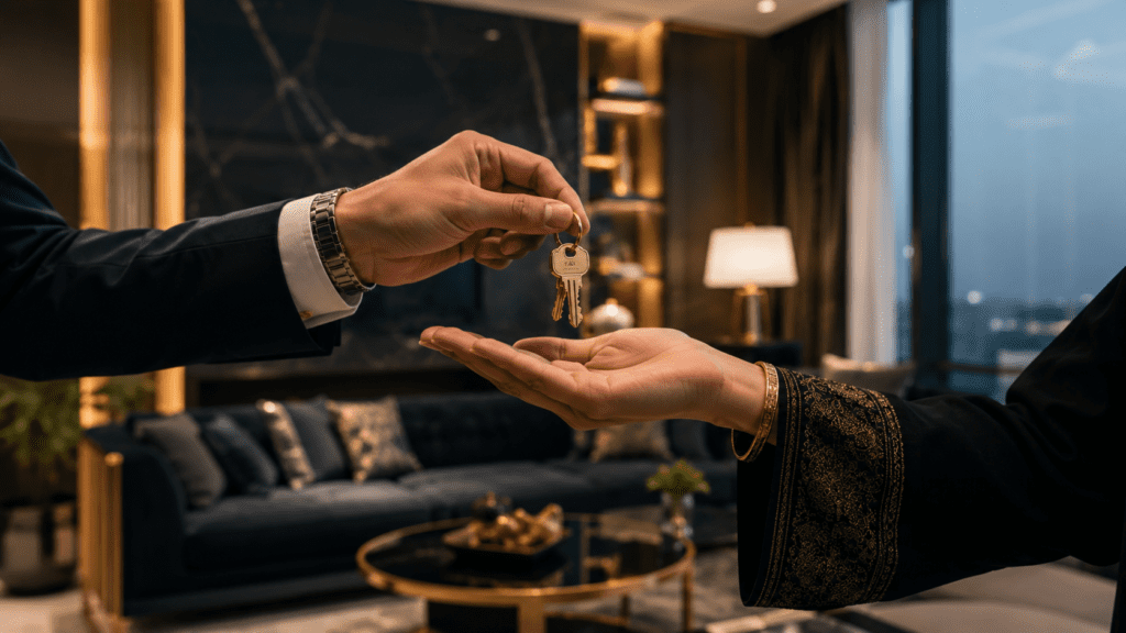 Apartment handover new project Karachi
