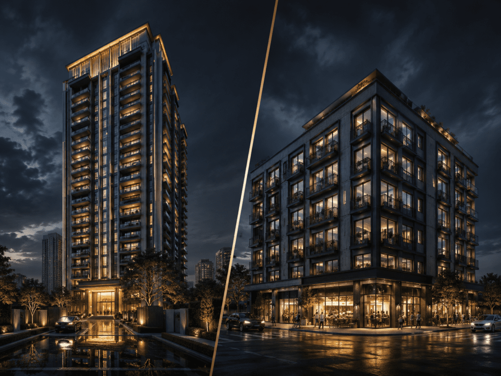 Apartment instalment project comparison Karachi