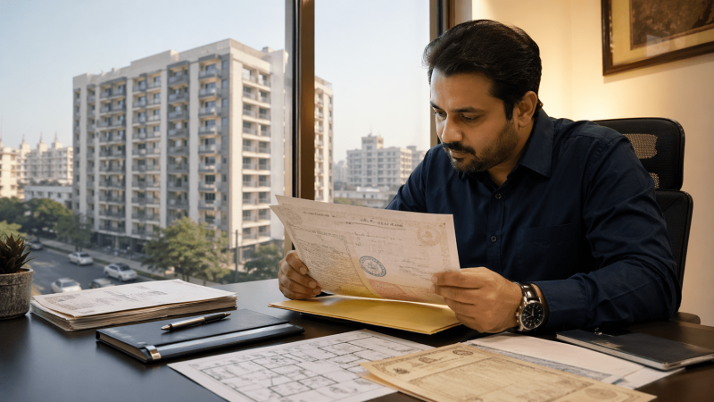 how to verify property documents before buying in Karachi