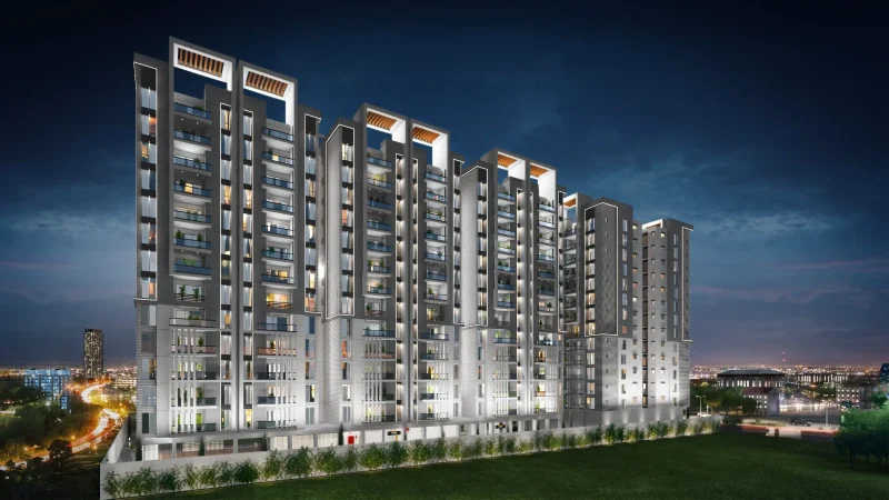 City Executive Tower apartments near Shahrah-e-Faisal