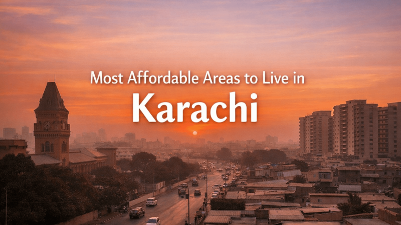 affordable areas to live in karachi